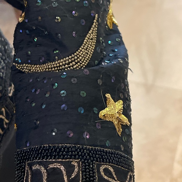 Celestial Beaded black Jacket, by Signatures Miami - Picture 7 of 8